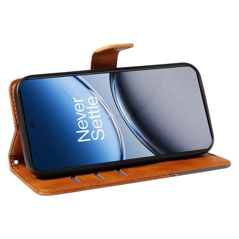 Flip Cover Oneplus Nord 4 Geometrisk Linje