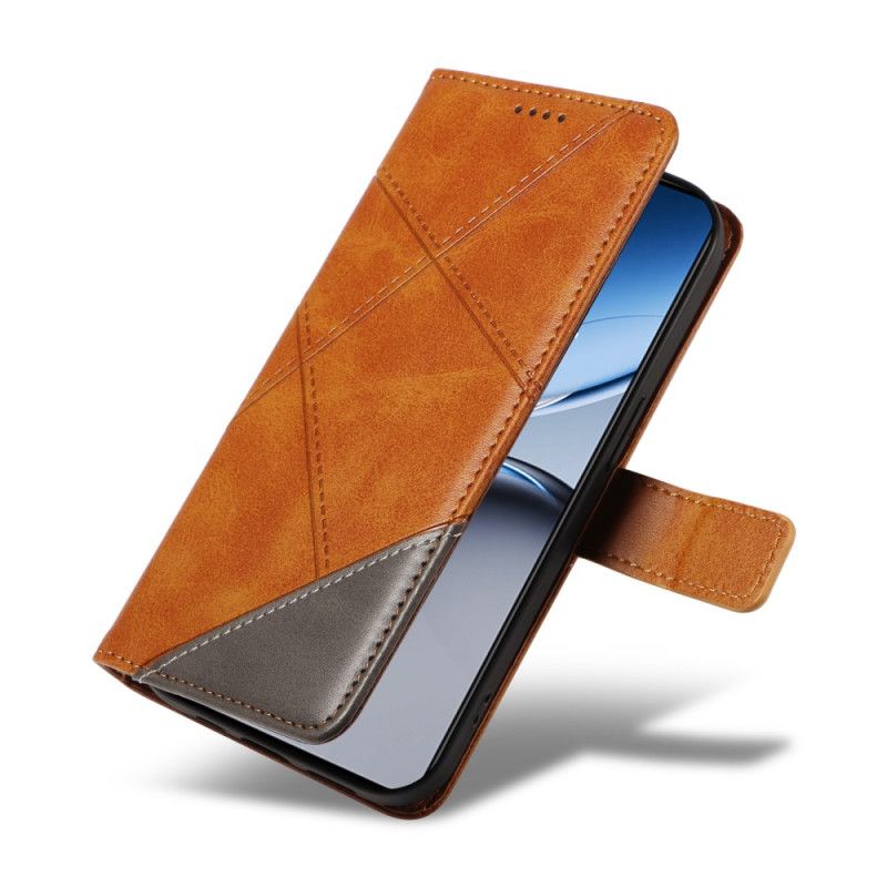 Flip Cover Oneplus Nord 4 Geometrisk Linje