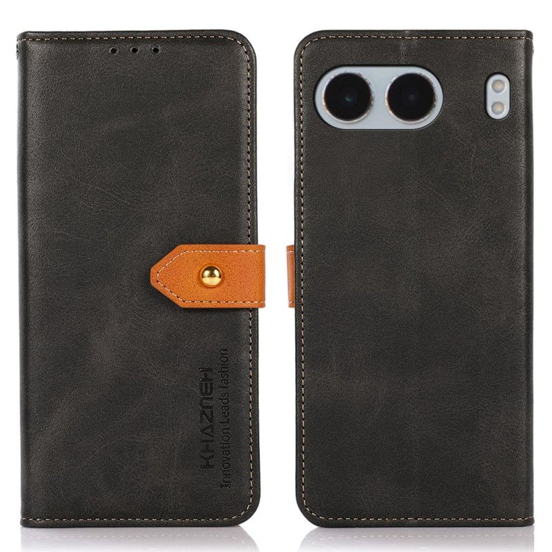 Flip Cover Oneplus Nord 4 Guldlås Khazneh