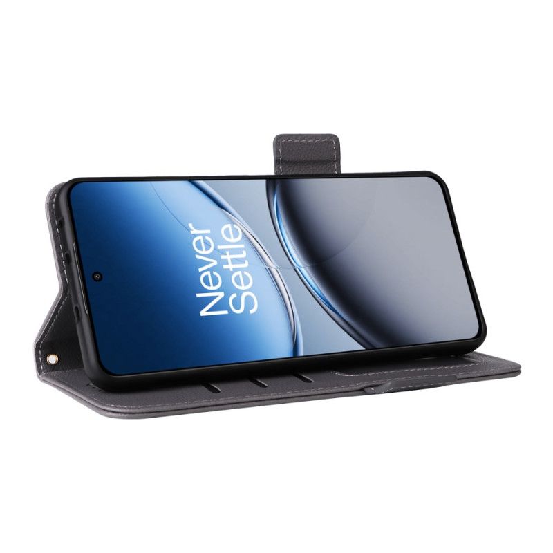Flip Cover Oneplus Nord 4 Litchi-teksturrem