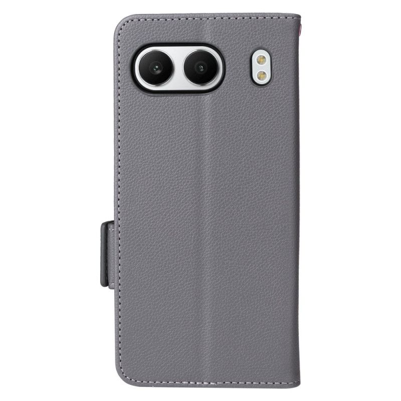 Flip Cover Oneplus Nord 4 Litchi-teksturrem