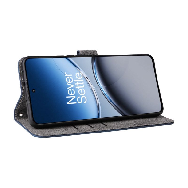 Flip Cover Oneplus Nord 4 Rfid-blokering Med Lædereffekt