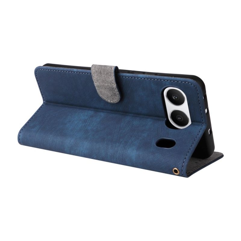 Flip Cover Oneplus Nord 4 Rfid-blokering Med Lædereffekt