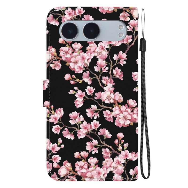 Flip Cover Til Oneplus Nord 4 Blommeblomster