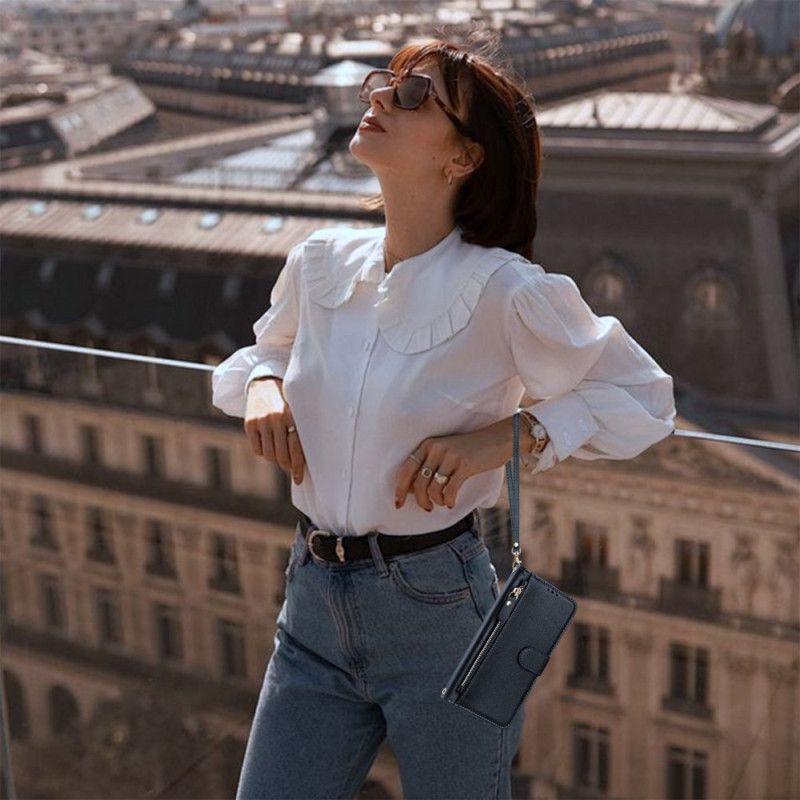 Flip Cover Til Oneplus Nord 4 Pung Med Ruskindseffekt