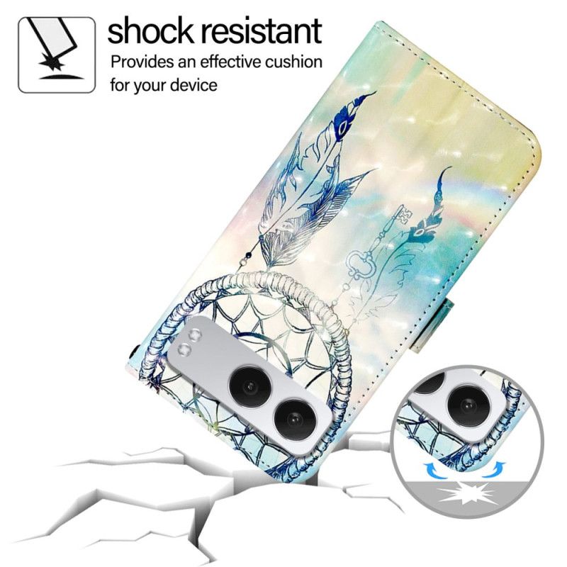 Læder Cover Oneplus Nord 4 Telefon Etui Drømmefanger