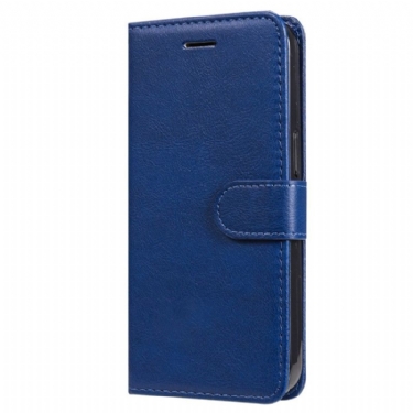 Læder Cover Oneplus Nord 4 Telefon Etui Ensfarvet Lædereffekt