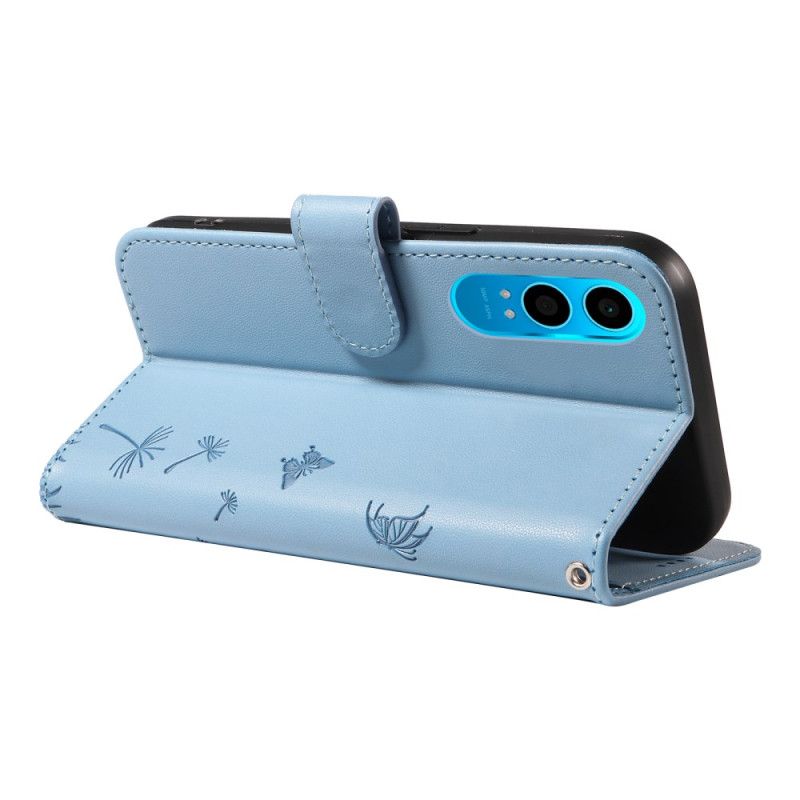 Læder Cover Oneplus Nord 4 Telefon Etui Mælkebøttekærlighed