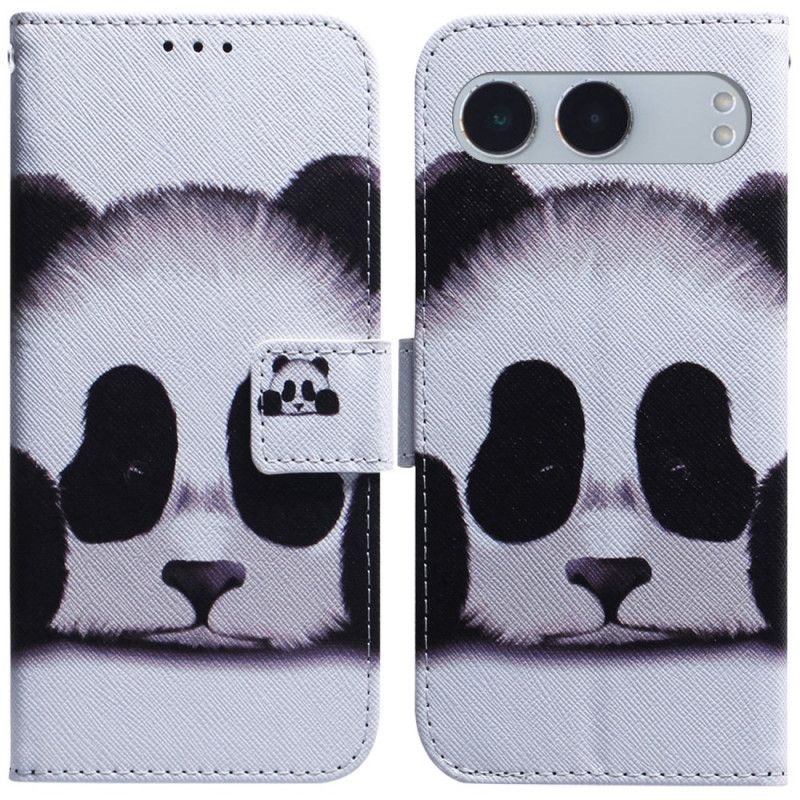 Læder Cover Oneplus Nord 4 Telefon Etui Panda
