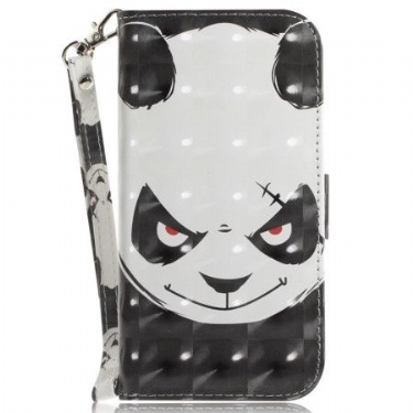 Læder Cover Oneplus Nord 4 Telefon Etui Vred Panda-snor