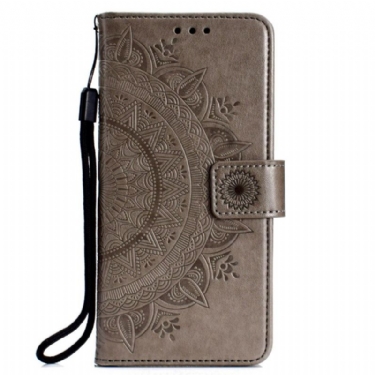 Etui Samsung Galaxy A50 Anti-fald Med Snor Mandala
