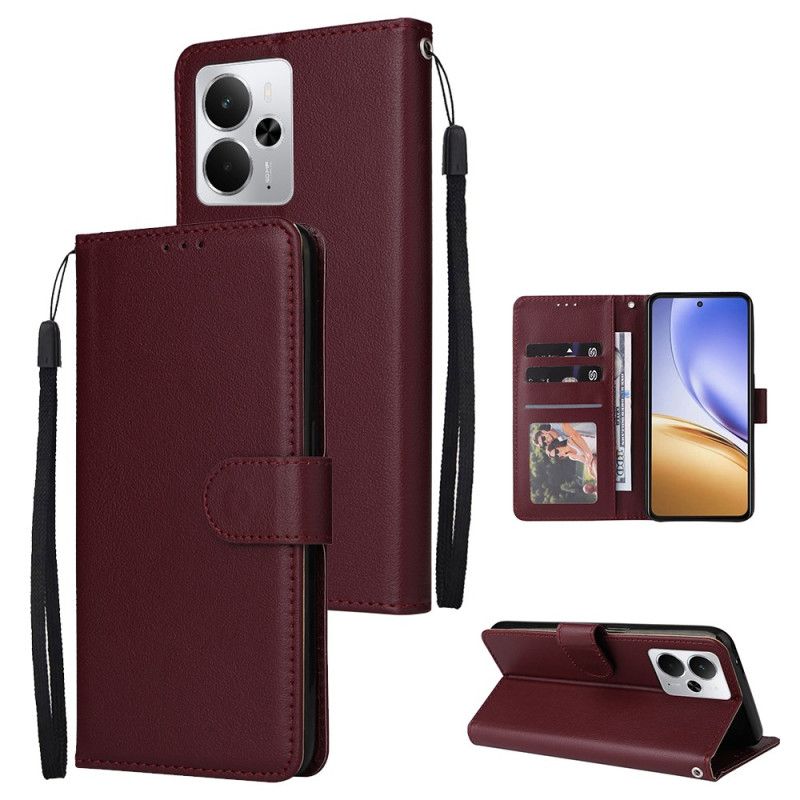 Flip Cover Realme 14t 5g Almindelig Rem