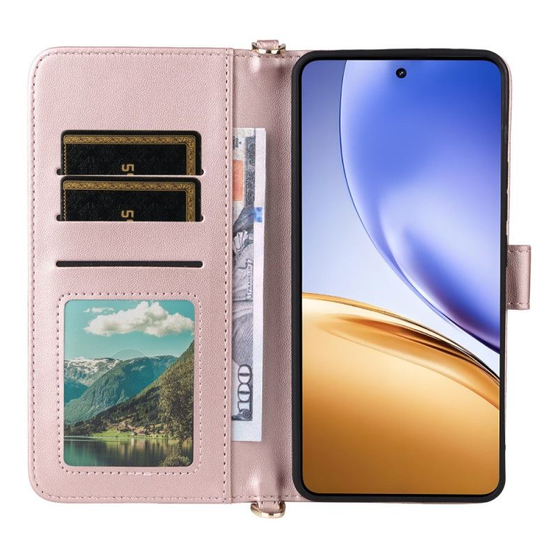 Flip Cover Realme 14t 5g Rem Og Skulderrem