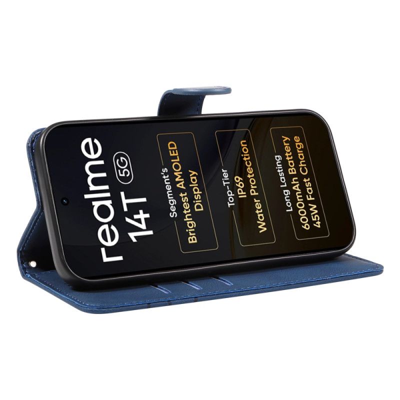 Flip Cover Realme 14t 5g Ripple