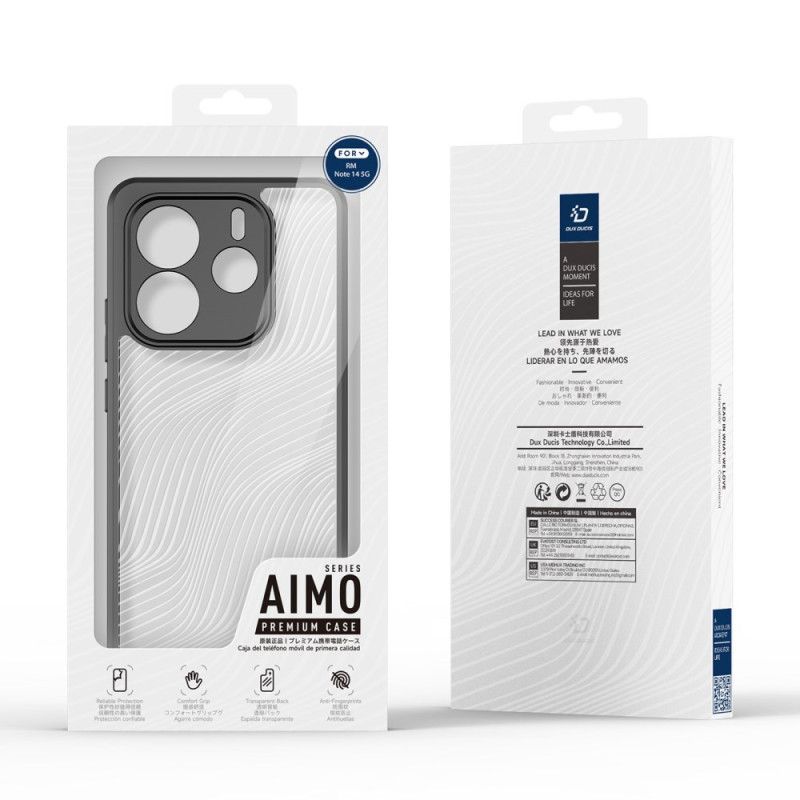 Cover Til Xiaomi Redmi Note 14 5g Aimo-serien Dux Ducis