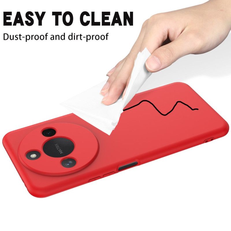 Cover Til Xiaomi Redmi Note 14 5g Flydende Silikone Med Snor