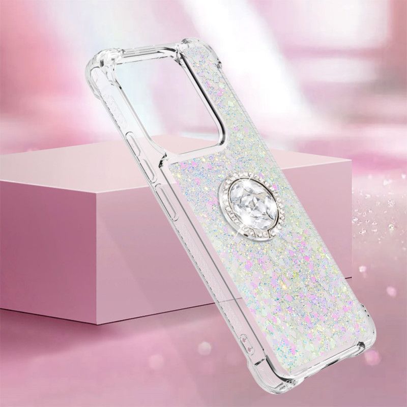 Cover Til Xiaomi Redmi Note 14 5g Glitterringholder