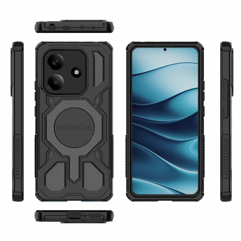 Cover Til Xiaomi Redmi Note 14 5g Magsafe-kompatibel Bibercas