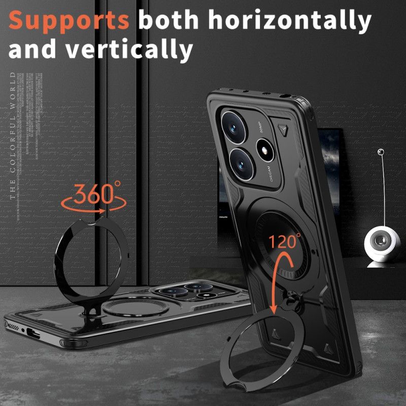 Cover Xiaomi Redmi Note 14 5g Kompatibel Med Magsafe I Militærkvalitet