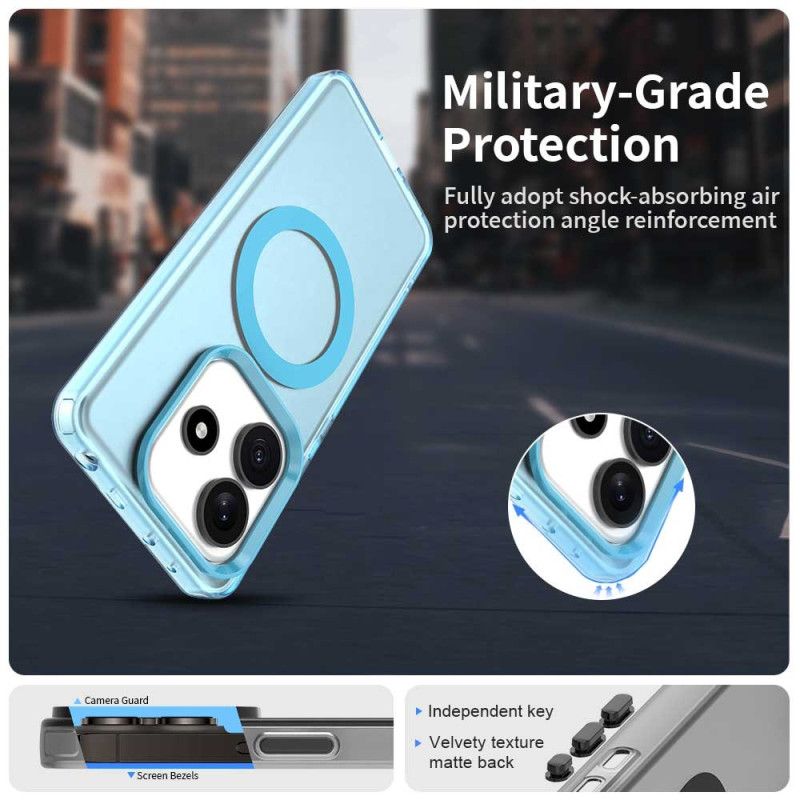 Cover Xiaomi Redmi Note 14 5g Magsafe-kompatibel Matteret