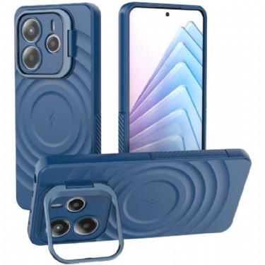 Cover Xiaomi Redmi Note 14 5g Magsafe Kompatibel Med Bølget Design