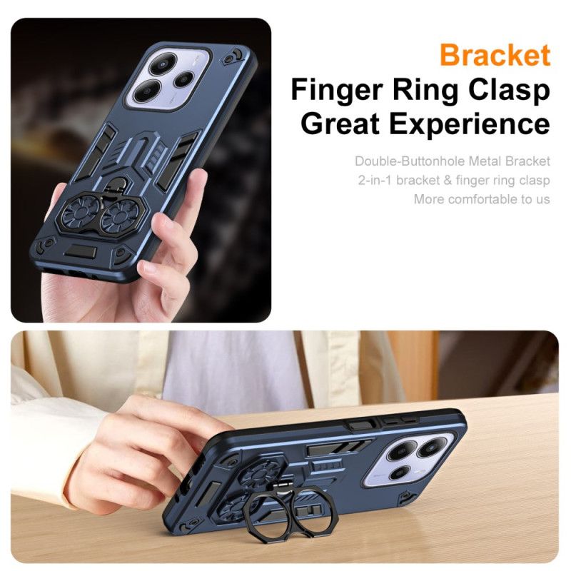 Cover Xiaomi Redmi Note 14 5g Ringholdereffekt Metal