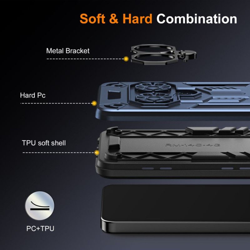 Cover Xiaomi Redmi Note 14 5g Ringholdereffekt Metal