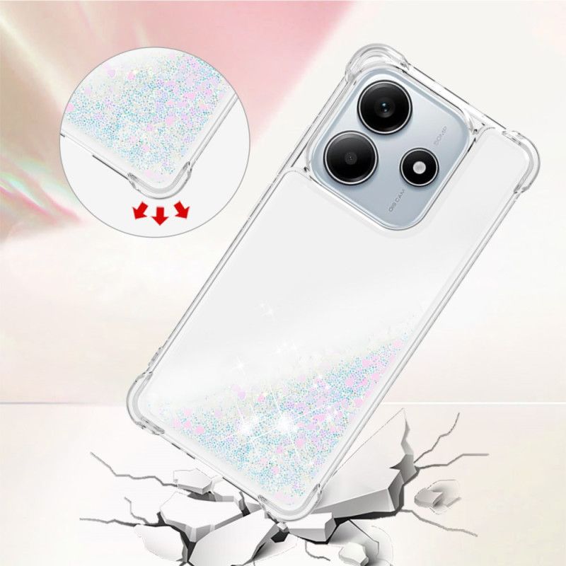 Cover Xiaomi Redmi Note 14 5g Telefon Etui Glitter