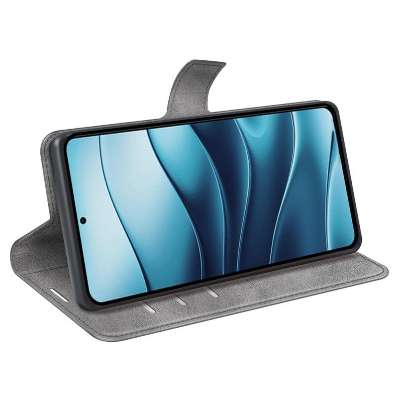 Flip Cover Til Xiaomi Redmi Note 14 5g Læderstil