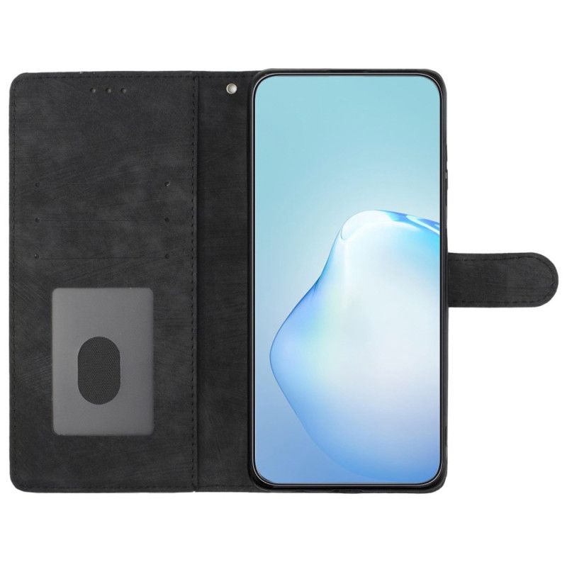 Flip Cover Til Xiaomi Redmi Note 14 5g Ruskindseffekt Med Rem