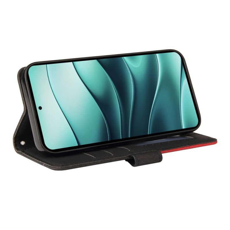 Flip Cover Til Xiaomi Redmi Note 14 5g Tofarvet Grafik