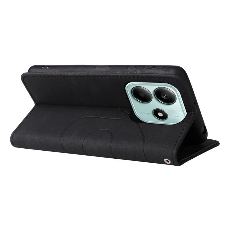 Flip Cover Til Xiaomi Redmi Note 14 5g Tofarvet Grafik