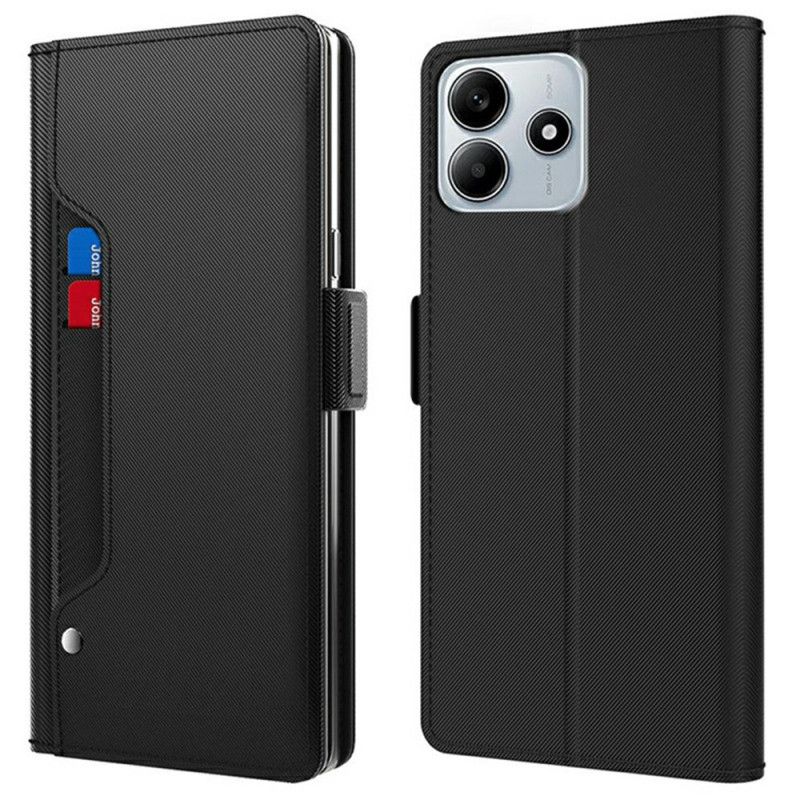 Flip Cover Xiaomi Redmi Note 14 5g Aftagelig Kortholder