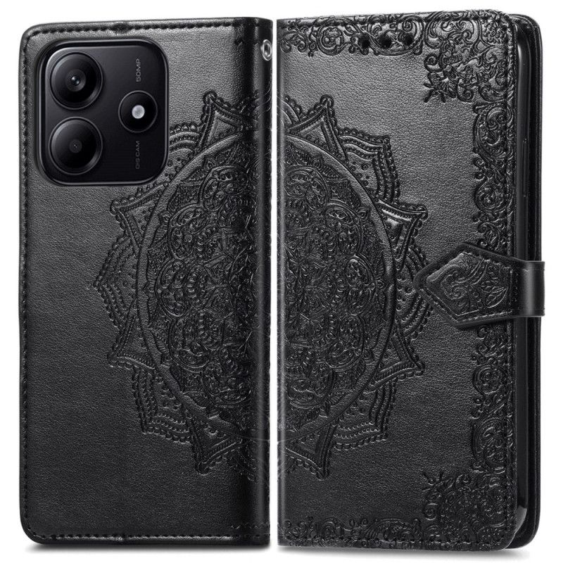 Flip Cover Xiaomi Redmi Note 14 5g Barok Mandala