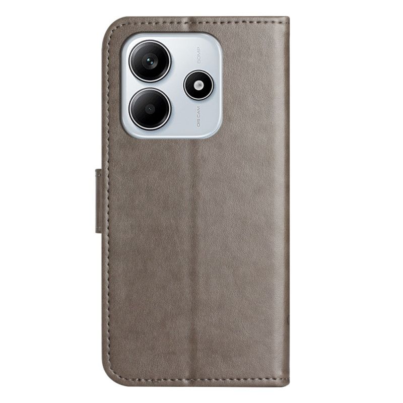 Flip Cover Xiaomi Redmi Note 14 5g Blomsterprint