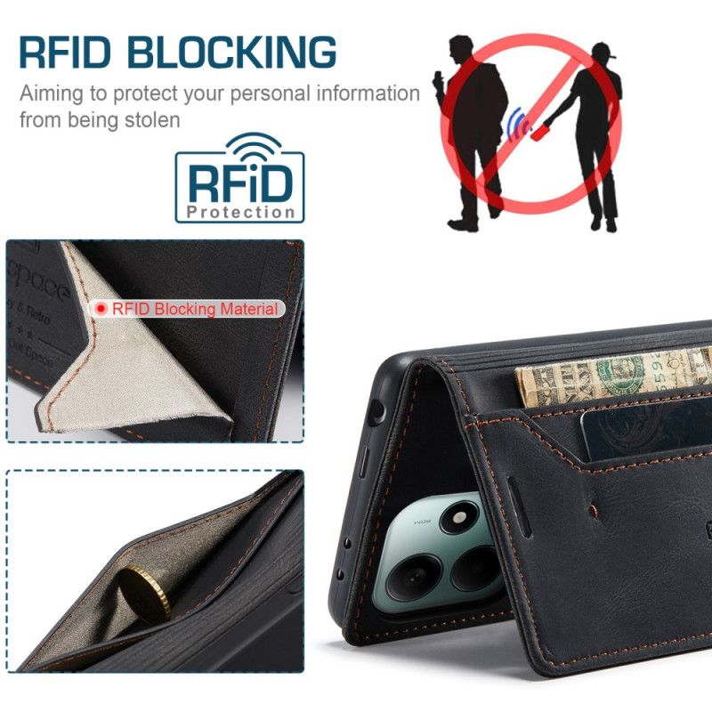 Flip Cover Xiaomi Redmi Note 14 5g Denimstof