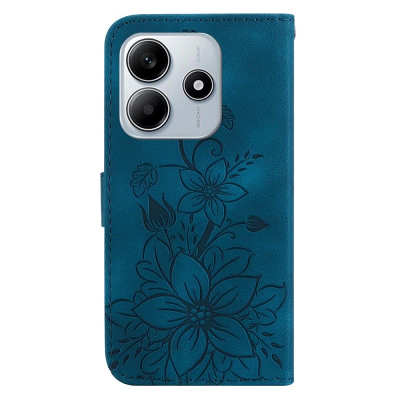 Flip Cover Xiaomi Redmi Note 14 5g Fleur-de-lis-mønster