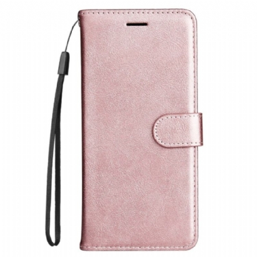 Flip Cover Xiaomi Redmi Note 14 5g Kunstlæder Med Rem