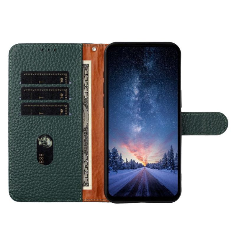 Flip Cover Xiaomi Redmi Note 14 5g Litchilæder
