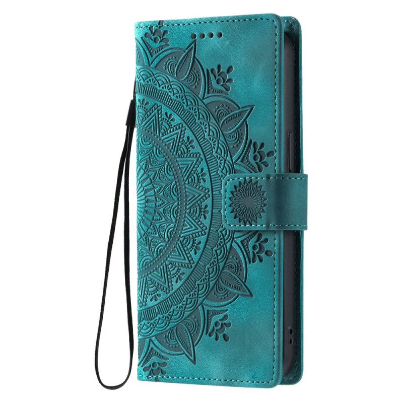 Flip Cover Xiaomi Redmi Note 14 5g Mandala-ruskindseffekt