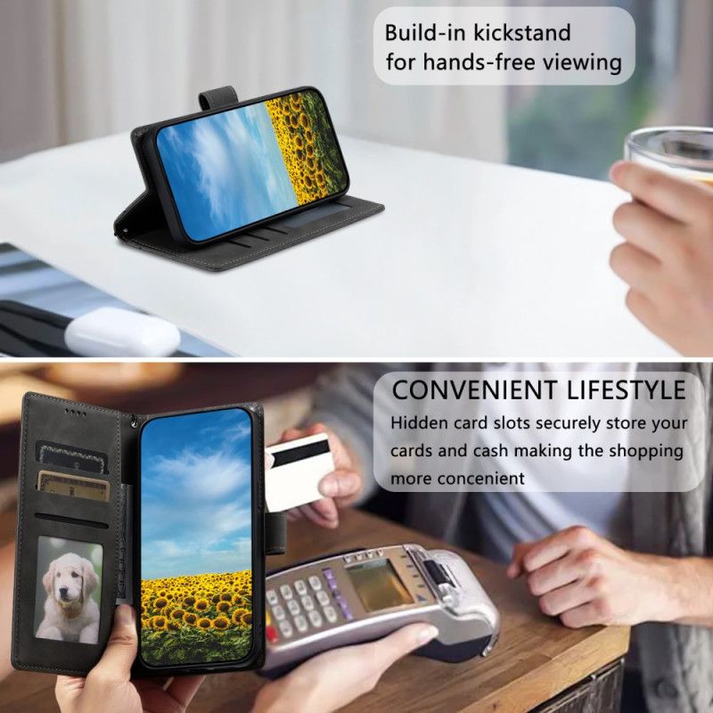 Flip Cover Xiaomi Redmi Note 14 5g Mandala-ruskindseffekt