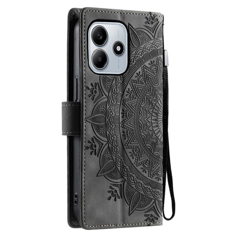 Flip Cover Xiaomi Redmi Note 14 5g Mandala-ruskindseffekt