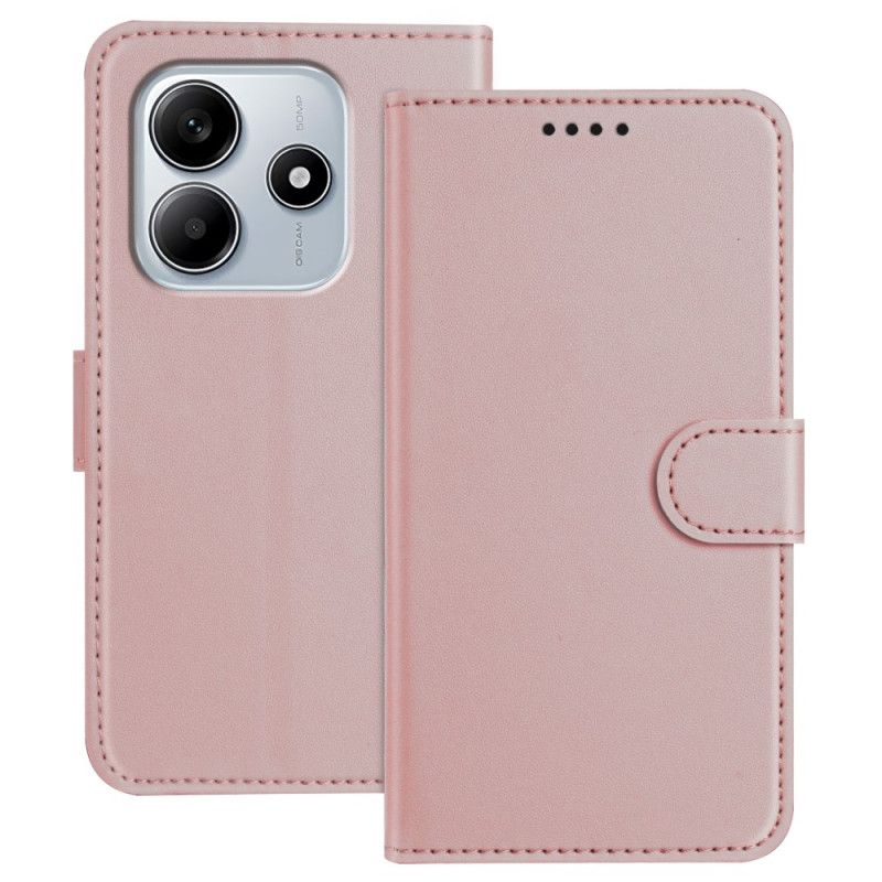 Læder Cover Xiaomi Redmi Note 14 5g Det Essentielle