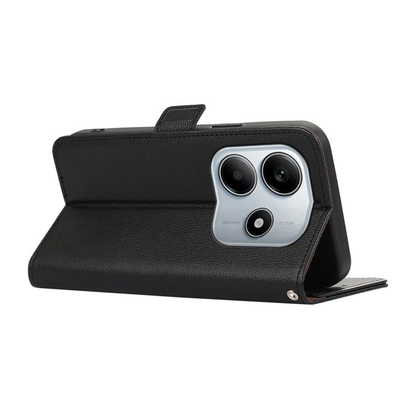 Læder Cover Xiaomi Redmi Note 14 5g Rfid-beskyttelse Abeel