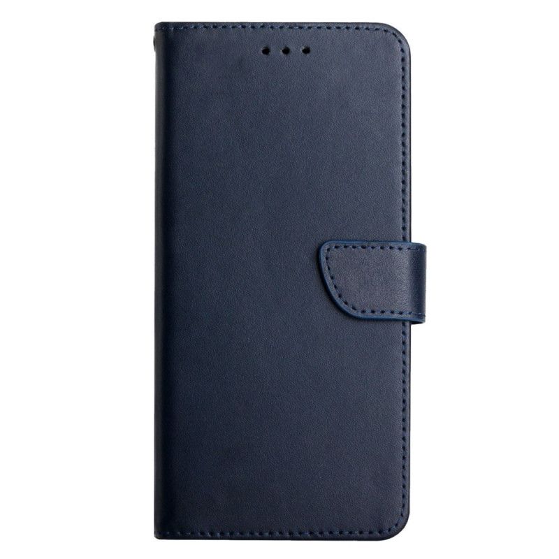 Læder Cover Xiaomi Redmi Note 14 5g Telefon Etui Nappalæder