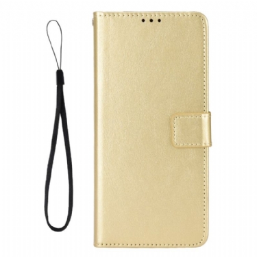 Læder Cover Xiaomi Redmi Note 14 5g Telefon Etui Prangende Faux Leather