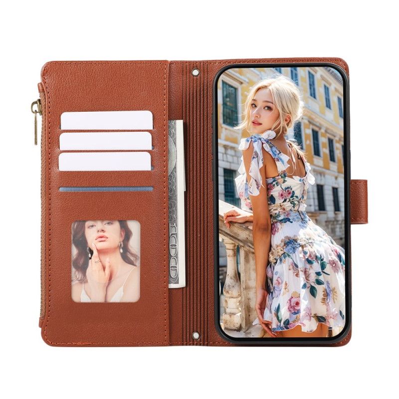 Læder Cover Xiaomi Redmi Note 14 5g Telefon Etui Pung