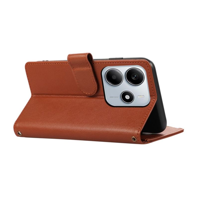 Læder Cover Xiaomi Redmi Note 14 5g Telefon Etui Pung