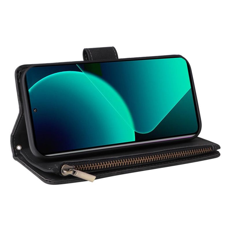 Læder Cover Xiaomi Redmi Note 14 5g Telefon Etui Pung I Læderimitation