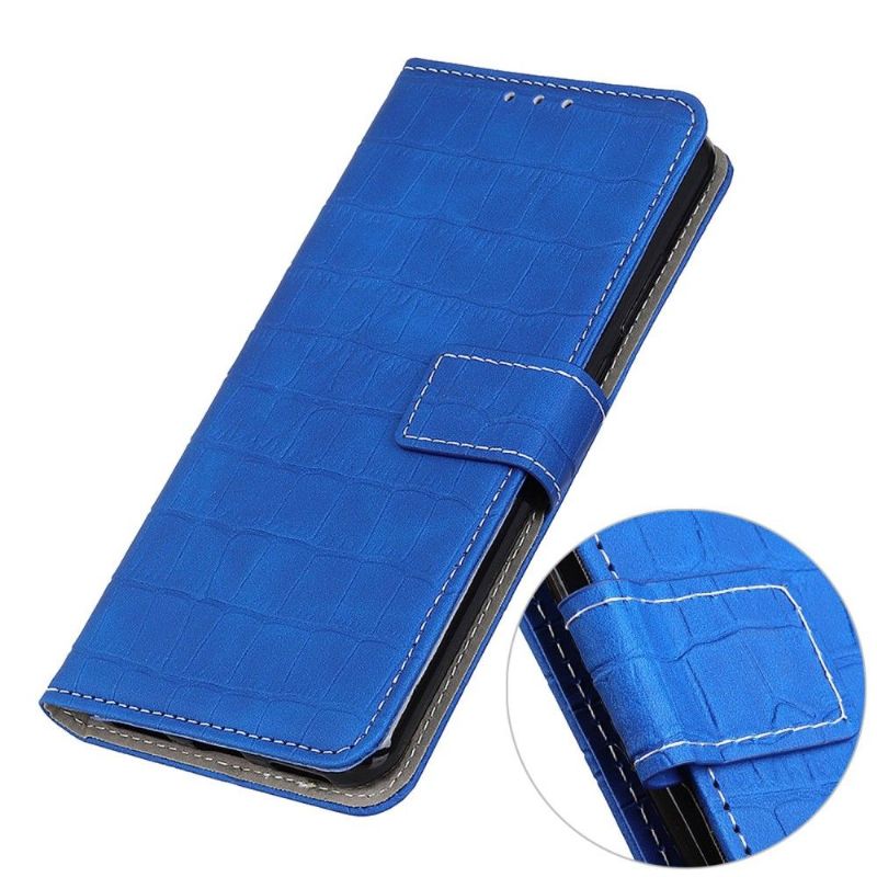Flip Cover OnePlus Nord 2T 5G Croco Look Syning